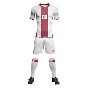 2025 uniforme de football imprimé de logo personnalisé maillots et shorts de football pour hommes dernier ensemble de conception Service OEM - Product Image 3