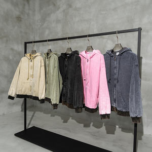 ชุดกางเกงวอร์มและเสื้อสเวตเตอร์เฮฟวี่เวทพร้อมโลโก้3D ตามสั่งผ้าฟลีซขัดซิลค์พิมพ์ลายพัฟสำหรับฤดูหนาว - Product Image 3