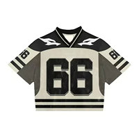 Jersey de Rugby Personalizado del Mejor Fabricante, Jersey de Fútbol Americano de Malla Extra Grande de Secado Rápido para Hombre, Hecho en Pakistán