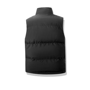 เสื้อแจ็กเก็ตขนเป็ดแขนกุดคอตั้งทรงสลิมฟิตสำหรับผู้ชายเสื้อกั๊กลำลองและเสื้อโค้ทให้ความอบอุ่นในสไตล์ผ้าใบทางการ - Product Image 2