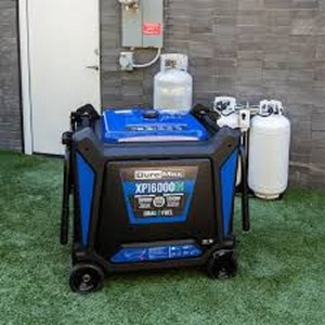 เครื่องกำเนิดไฟฟ้าพกพาแบบอินเวอร์เตอร์ DuroMaxs XP16000iH รุ่นใหม่เอี่ยม คุณภาพสูง ใช้ได้ทั้งน้ำมันและแก๊ส กำลังไฟ 16,000 วัตต์ พร้อมอุปกรณ์ครบชุด - Product Image 1