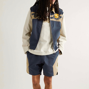 Chaqueta universitaria transpirable para mujer con logotipo personalizado de alto peso ligero disponible a precio mayorista chaquetas universitarias de longitud de ropa - Product Image 4