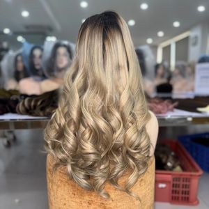 Cabello vietnamita Precio al por mayor 100% Cabello fino para bebés Cabello humano sin procesar Bouncy Highlight Color Pelucas 2025 - Product Image 5