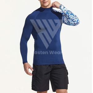 Factory Made Sportswear Rash Guards <b>Top</b> Trending Fashion Full Sublimation Print Plain Color Rashguards In <b>Low</b> MOQ - Product Image 3