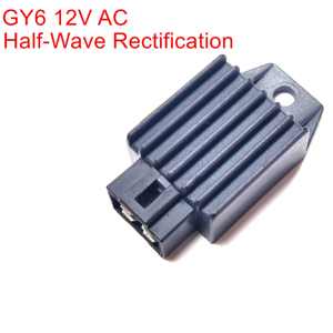 GY6 12V Régulateur de tension AC Dual-Silicon Half-Wave Rectifier 4 Pin 50-125cc Scooter Moped ATV Dirt Bike - Product Image 1