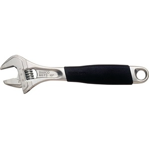 Clé à molette réglable BAHCO 9070C avec poignée en plastique, réglage max. 20 mm, longueur 158 mm - Product Image 1