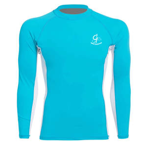 Hombre Color Sólido Entrenamiento Rash Guard Tamaño Personalizable Venta Caliente Producto Hecho en Pakistán - Product Image 1