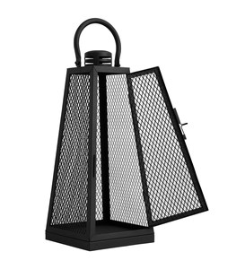 Lanterne décorative en métal noir Offre Spéciale bougeoir de Noël intérieur et extérieur pour la décoration de la maison et du jardin en Inde - Product Image 3