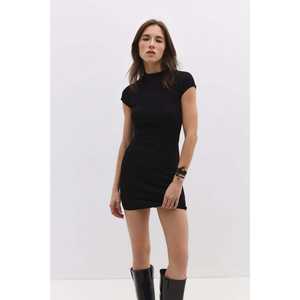 Mini Vestido de Cuello Alto - Product Image 1