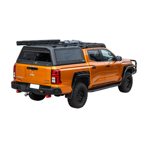 Capot de camion en aluminium verrouillable <span class=keywords><strong>Mitsubishi</strong></span> Triton <span class=keywords><strong>L200</strong></span> avec éclairage LED, étanche, installation sans perçage, toit rigide robuste - Product Image 1