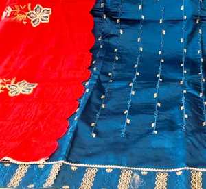 Trajes Salwar Kameez de tamaño libre indio para mujer, ropa de fiesta tradicional bordada a mano de diseñador moderno - Product Image 3