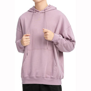 เสื้อฮู้ดดี้โอเวอร์ไซส์ผ้าเฟรนช์เทอร์รี่หนานุ่มพิเศษสำหรับผู้ชาย ทรงหลวมไหล่ตก น้ำหนัก 500 460 400 กรัม ปักลาย สำหรับฤดูหนาว - Product Image 3