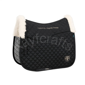 Classic Nelson Magnetic Saddle Pad con lana y terapia de campo magnético - Product Image 1