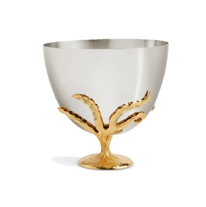 Seau à glace à vin en métal finition cuivre martelé avec support Refroidisseur de champagne portable pour bar, fête et hôtel - Product Image 4