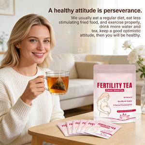 Té Natural para la Fertilidad Femenina, para el Equilibrio Hormonal y el Apoyo del Ciclo, Té Herbal para la Preconcepción para Mujeres que Están Tratando de Concebir - Product Image 5