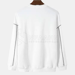Vente en gros de chemises molletonnées en coton mélangé de haute qualité fabriquées en usine avec logo personnalisé chemises molletonnées pour hommes en vente - Product Image 2