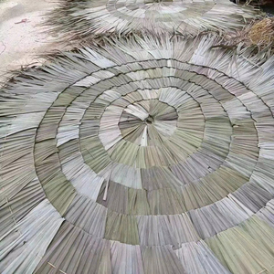Tapis de chaume en feuille de palmier naturel du Vietnam pour une toiture écologique, parfait pour les toits de villégiature, les gazebos et les séjours écologiques - Product Image 1