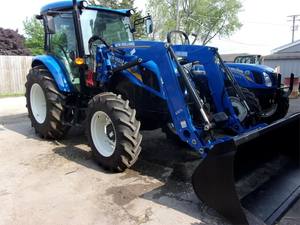 รถแทรกเตอร์นิวฮอลแลนด์ รุ่น NH TC48DA รถแทรกเตอร์การเกษตร พร้อมเครื่องปรับอากาศ เครื่องยนต์ดีเซล 4 สูบ ปั๊ม ราคาสมเหตุสมผลสำหรับขาย - Product Image 6