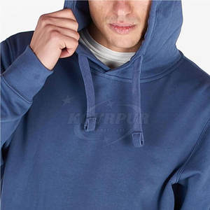 Survêtement d'hiver pour homme de qualité supérieure, 100% coton, pour jogging et tenue décontractée, logo personnalisé, col à capuche, grande taille, motif uni - Product Image 5