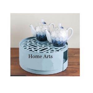 Calentador de Dallah de té de hierro de primera calidad, forma redonda, tamaño personalizado, calentador Dallah para accesorios de cocina - Product Image 2