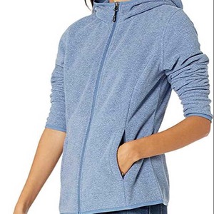 Nouveau style 2024 – Sweat à capuche oversize en molleton de coton épais 360 GSM pour femme, grande taille, avec fermeture éclair, respirant, écologique, automne-été - Product Image 5