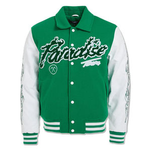 แจ็คเก็ตวาร์ซิตี้คุณภาพสูงสำหรับฤดูหนาว ปรับแต่งสีและโลโก้ได้ สไตล์สตรีทแวร์ แห้งเร็ว คอตั้ง แฟชั่น ลดราคา - Product Image 1