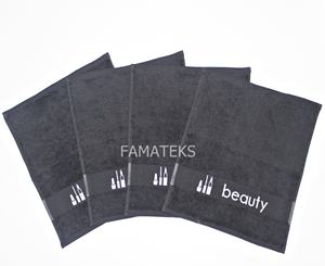 Alta calidad Super suave Oeko Tex certificado algodón turco maquillaje belleza cara toallas Jacquard tejido diseño personalizado - Product Image 1