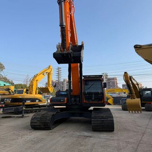 Excavadora de cadenas Doosan DX225 SX225LCA de 22 toneladas fabricada en Corea con orugas de 800 mm de ancho, bomba hidráulica PLC y motor - Product Image 3