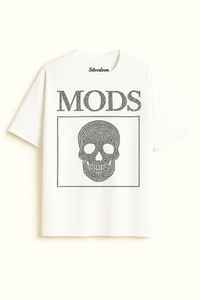 เสื้อยืดผ้าฝ้าย100% โอเวอร์ไซส์สำหรับผู้ชายเสื้อยืดแขนสั้นทรงหลวมเปิดไหล่ปล่อย300GSM ออกแบบโลโก้ได้ตามต้องการ - Product Image 2