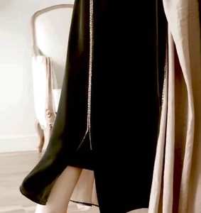 ชุดเดรสมุสลิมแบบดั้งเดิมของผู้หญิงแบบสุภาพเรียบร้อยชุดเดรสอาบายาคาฟตันแบบทางการดูไบที่สวยงาม - Product Image 3