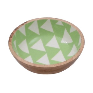 Comida postre servir vajilla personalizada Mesa centros de mesa fruteros alta calidad mango tazón de madera - Product Image 1