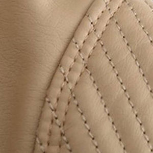 Veste en cuir de vache pour femme OEM, coupe ajustée, coupe-vent, respirante, légère, pour moto, vêtement de sécurité d'hiver - Product Image 5