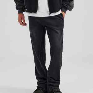 OEM Logo Invierno Sólido Hombres Lavado ácido Chándal Antiarrugas Ecológico Transpirable Venta al por mayor Precio bajo Calidad - Product Image 5