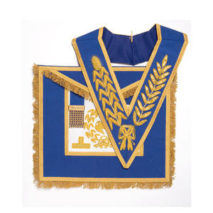 Vente chaude Tablier maçonnique à bas prix Tabliers maçonniques Regalia de haute qualité au design unique Tabliers de pavillon de couleur personnalisée - Product Image 3