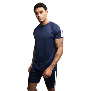 Ensemble d'été pour hommes t-shirt avec short assorti ensembles de shorts de gymnastique pour hommes t-shirt et ensemble court hommes et femmes et logo unisexe à manches courtes - Product Image 5