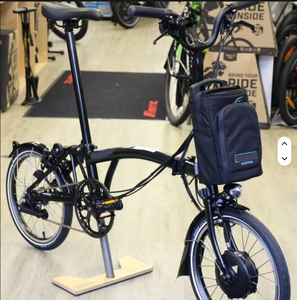 NEW Electric C Line Urban Mid + Rack Aluminum Folding Bike-Black-3-Year Warranty-DIY Industrial Grade OEM/ODM Customized Support - Product Image 1