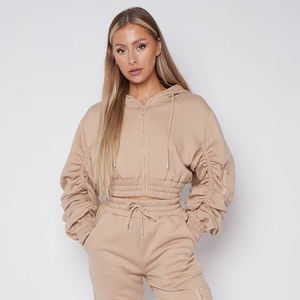 Conjunto Deportivo Casual para Mujer BR5760, Invierno, Ecológico, 100% Algodón, Felpa, Estampado Digital, Cintura Elástica, 2 en 1 - Product Image 4