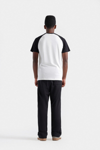 T-shirt Homme Décontracté Léger à Manches Courtes Col Rond en Polyester/Coton Séchage Rapide Personnalisé Côtelé Uni Respirant - Product Image 5