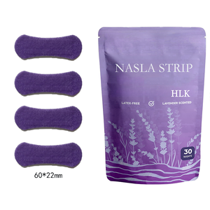 HLK Menthe Camomille <span class=keywords><strong>Lavande</strong></span> Parfumé Premium Sommeil Meilleure Respiration Nez Bande Bandelettes Nasales Avec <span class=keywords><strong>Huile</strong></span> <span class=keywords><strong>Essentielle</strong></span> pour Dormir - Product Image 1