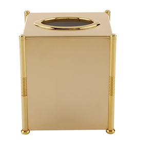 Boîte à mouchoirs carrée en métal avec revêtement en poudre de qualité durable, multi-usages, décoration de table durable pour la maison/le bureau/le restaurant - Product Image 2