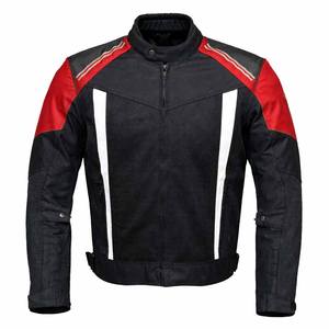 Veste de moto pour homme sur mesure en gros, imperméable, réfléchissante, protectrice, respirante, en maille, pour la course - Product Image 6