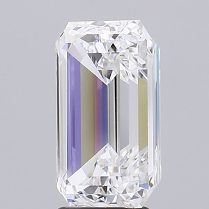 Rising Diamond 5.32 Ct Emerald Cut Lab Grown Diamond E Color VVS2 Clarity Laser <b>Drilled</b> IGI Certified for <b>Jewelry</b> Making - Product Image 2