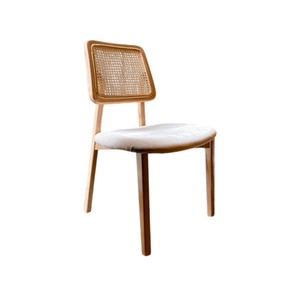 SILLA DE MUEBLES PARA CAFETERÍA DE MADERA DE TECO - Product Image 1