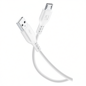 Cable de datos micro-USB blanco de 1 m USBDATACMICROUSBW - Product Image 3