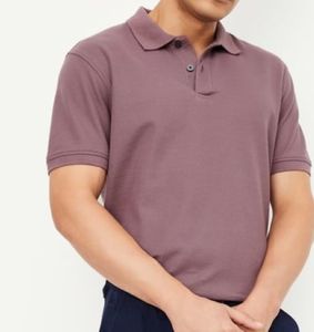 Camiseta Polo Premium para Hombre de Polialgodón, Antiarrugas, Transpirable, Uniforme para Personal de Oficina, Logotipo Bordado Personalizado, Polo Deportivo - Product Image 1