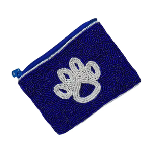 Dernier petit sac portefeuille perlé imprimé de patte brodé à la main avec des détails de luxe et une touche de haute qualité - Product Image 1