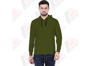 Premium Men's Winter Pullover Hoodie Ultra Cozy Soft Comfortable 100% Cotton Embroidered Digital Printing - Product Image 4