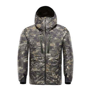 Vêtements de chasse imperméables personnalisés, randonnée, camping, sweat à capuche de chasse, sweat à capuche camouflage, fabriqué au Pakistan - Product Image 5