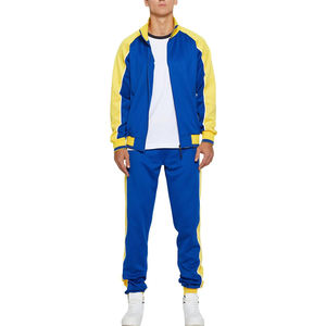 Conjunto Deportivo para Hombre, Traje Deportivo de 2 Piezas con Cierre Completo, Informal, para Correr, con Bolsillos con Cremallera - Product Image 4