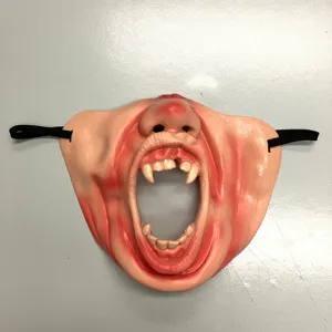 OEM Halloween PVC Lower Half Werewolf Mask